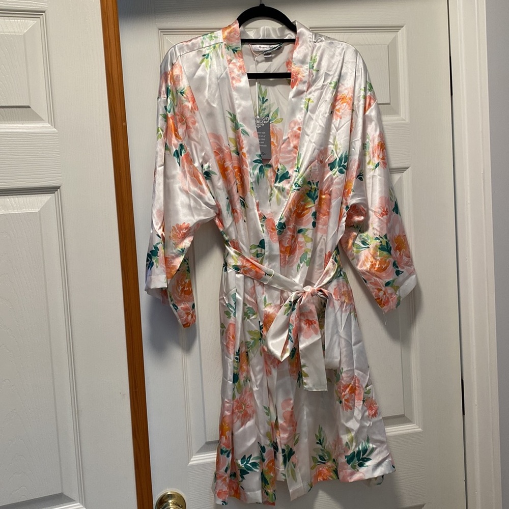 *NEW* Morgan Taylor bridal party robe, size L/XL